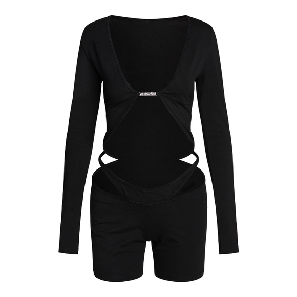 NWT I.AM.GIA Valdez Playsuit Black Size Small - Picture 6 of 15